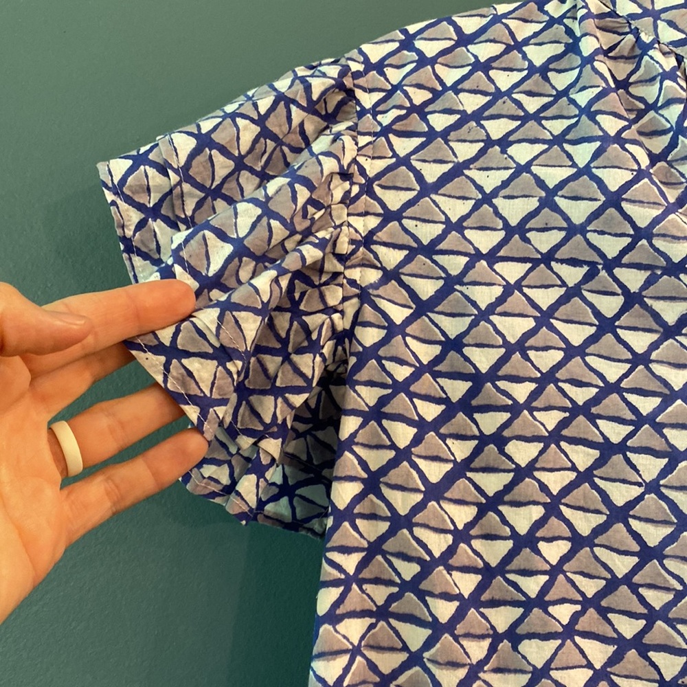 Hampton House Triangle Ruffle Mini Dress - Picture 4 of 6